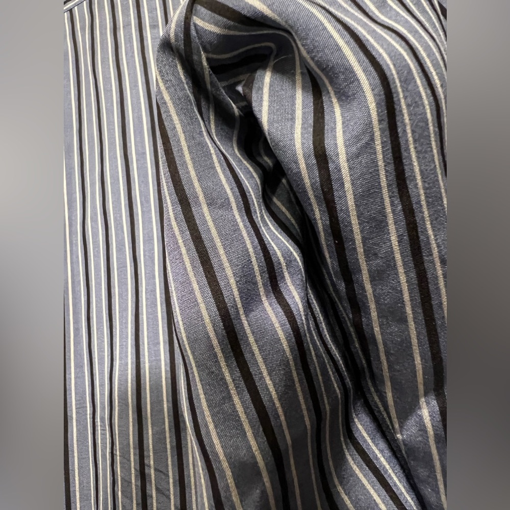 Vince Striped 100% Silk Tunic - Size S - Picture 9 of 12